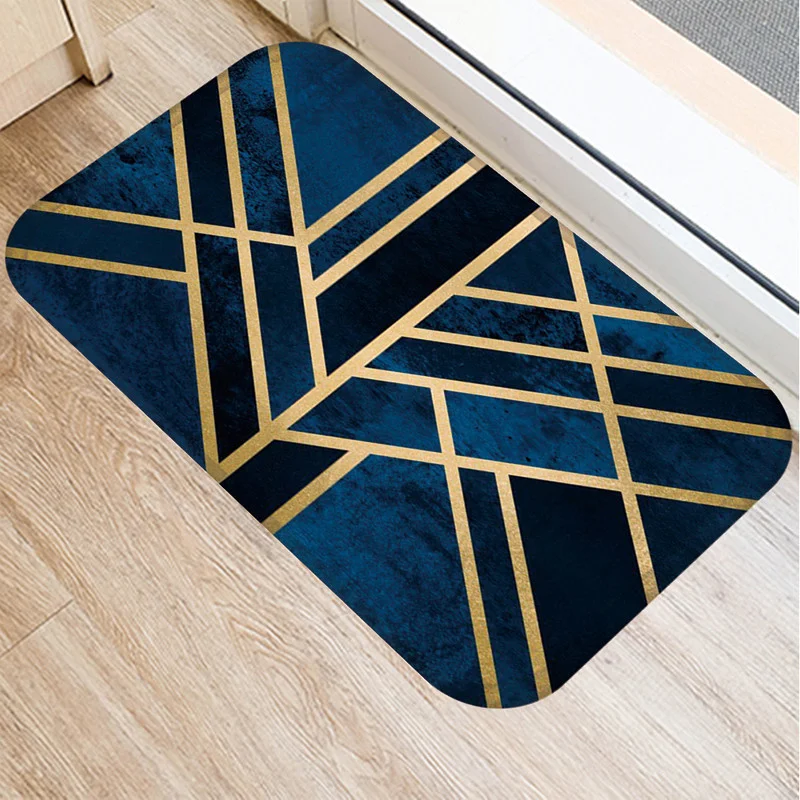 Sea Geometric Anti-Slip Doormat Kitchen bath Entrance Door Mat Suede Velvet Carpet Colorful Indoor Floor Mats Rug Home Decor
Sea Geometric Anti-Slip Doormat Kitchen bath Entrance Door Mat Suede Velvet Carpet Colorful Indoor Floor Mats Rug Home Decor