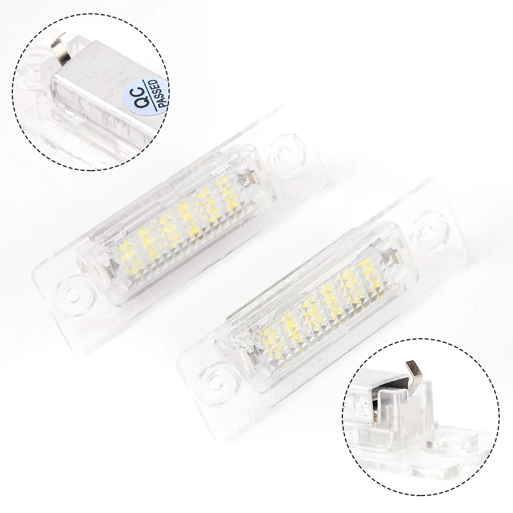 2pcs 18SMD LED License Plate Light 6000K White For Touran For Passat T5 For Skoda For Superb MK1 3U B5 2002-2008 For Transporter
2pcs 18SMD LED License Plate Light 6000K White For Touran For Passat T5 For Skoda For Superb MK1 3U B5 2002-2008 For Transporter