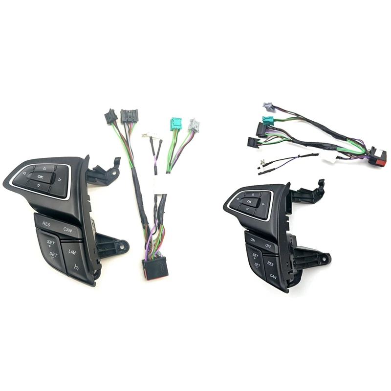 2Set For Ford Focus Mk3 2015-2017 Kuga 2017 Cruise Control Switch Steering Wheel Button(With Lim&Without Lim)
2Set For Ford Focus Mk3 2015-2017 Kuga 2017 Cruise Control Switch Steering Wheel Button(With Lim&Without Lim)