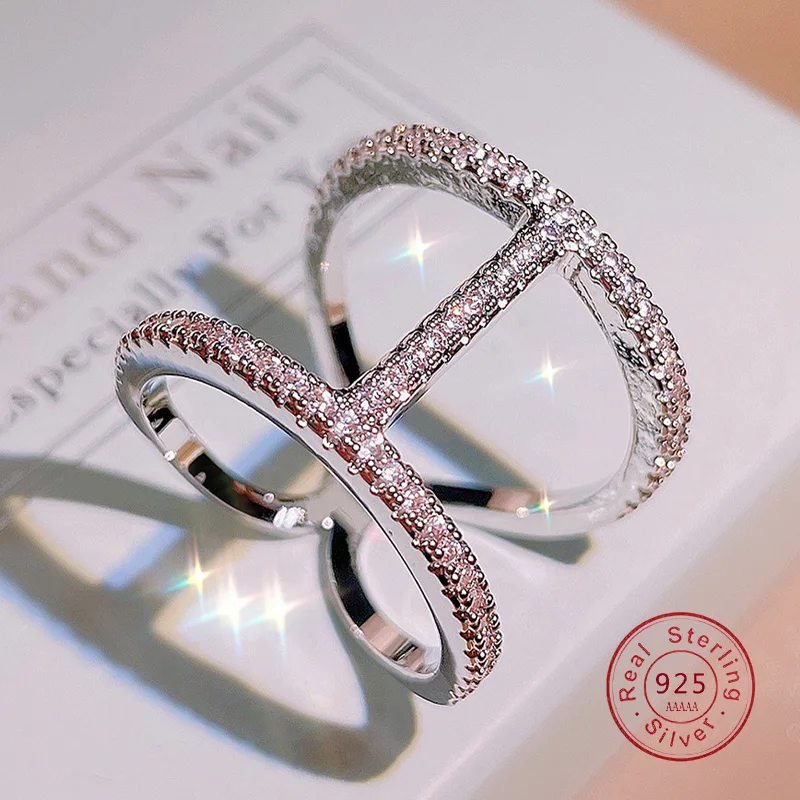 Fashion Female Rings Silver Color Wide Double Line Cross Carving Rings for Women Hollowed Out Fine Jewelry Party Ring
Fashion Female Rings Silver Color Wide Double Line Cross Carving Rings for Women Hollowed Out Fine Jewelry Party Ring