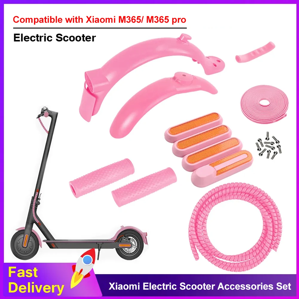 For Xiaomi M365 1S Pro 2 Electric Scooter Mudguard Fender Line Tube Anti-Collision Strip Handlebar Grip Cable Wrap Accessories
For Xiaomi M365 1S Pro 2 Electric Scooter Mudguard Fender Line Tube Anti-Collision Strip Handlebar Grip Cable Wrap Accessories