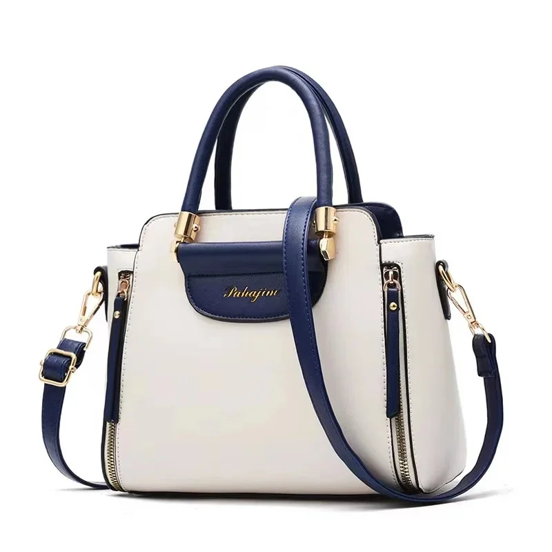Bag women's 2023 new fashion contrast color handbag high elastic foldable shoulder messenger bag
Bag women's 2023 new fashion contrast color handbag high elastic foldable shoulder messenger bag