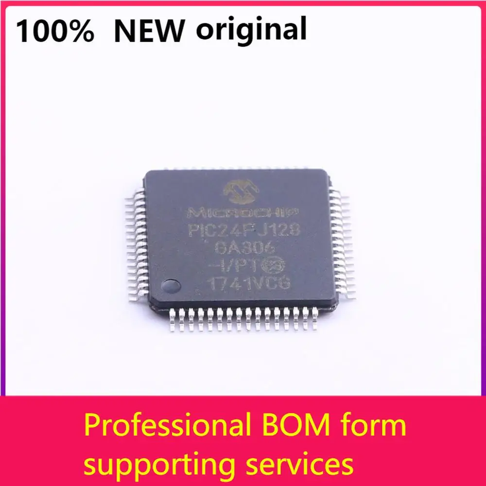MCU PIC24FJ128GA306-I/PT PIC24FJ128G ARM Cortex RISC Flash электронный компонент 100% оригинал
MCU PIC24FJ128GA306-I/PT PIC24FJ128G ARM Cortex RISC Flash электронный компонент 100% оригинал