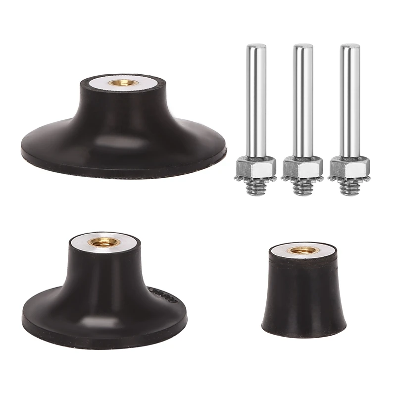 BEST3 Pieces Disc Pad Holder Bristle Disc Set Including 1, 2, 3 Inch Sander Disc Holder With 1/4 Inch Shank Pad Holder
BEST3 Pieces Disc Pad Holder Bristle Disc Set Including 1, 2, 3 Inch Sander Disc Holder With 1/4 Inch Shank Pad Holder