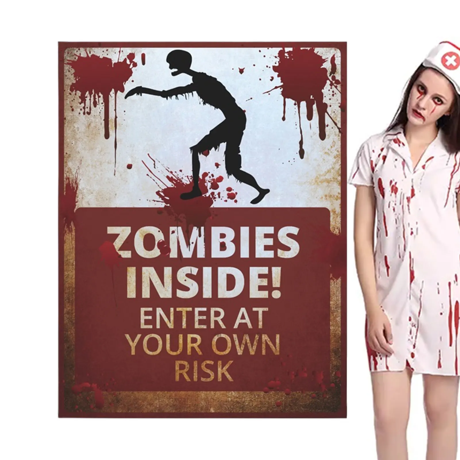 Halloween Warning Signs ZOMBIES INSIDE Halloween Beware Stickers Halloween Decoration Stickers Glow In The Dark For Halloween
Halloween Warning Signs ZOMBIES INSIDE Halloween Beware Stickers Halloween Decoration Stickers Glow In The Dark For Halloween