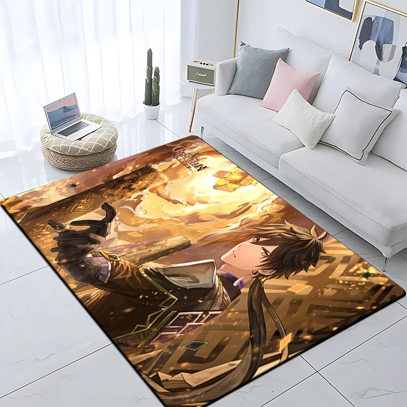 Genshin Impact HD Printed Carpet Household Rug Children's Room Living Room Chair Bedside Modern Simple Floor Mat Office Gifts
Genshin Impact HD Printed Carpet Household Rug Children's Room Living Room Chair Bedside Modern Simple Floor Mat Office Gifts