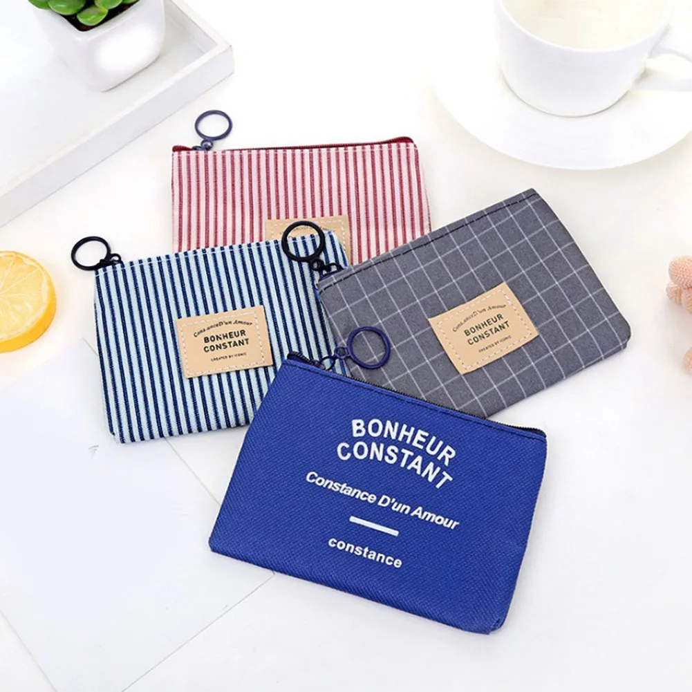 Unisex Canvas Stripe Coin Bag Purse Women Coin Money Card Holder Wallet Case Zipper Key Storage Pouch For Kid Girl Gift
Unisex Canvas Stripe Coin Bag Purse Women Coin Money Card Holder Wallet Case Zipper Key Storage Pouch For Kid Girl Gift
