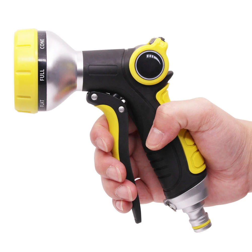 Садовая насадка для шланга, сверхмощный ручной Универсальный бытовой триггер для газона, 8 режимов, 5 шт./компл.
Садовая насадка для шланга, сверхмощный ручной Универсальный бытовой триггер для газона, 8 режимов, 5 шт./компл.