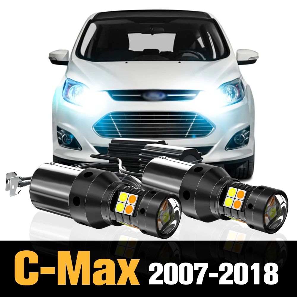 2pcs Canbus LED Dual Mode Turn Signal+Daytime Running Light DRL Accessories For Ford C-Max CMax C Max 2007-2018 2010 2011 2012
2pcs Canbus LED Dual Mode Turn Signal+Daytime Running Light DRL Accessories For Ford C-Max CMax C Max 2007-2018 2010 2011 2012