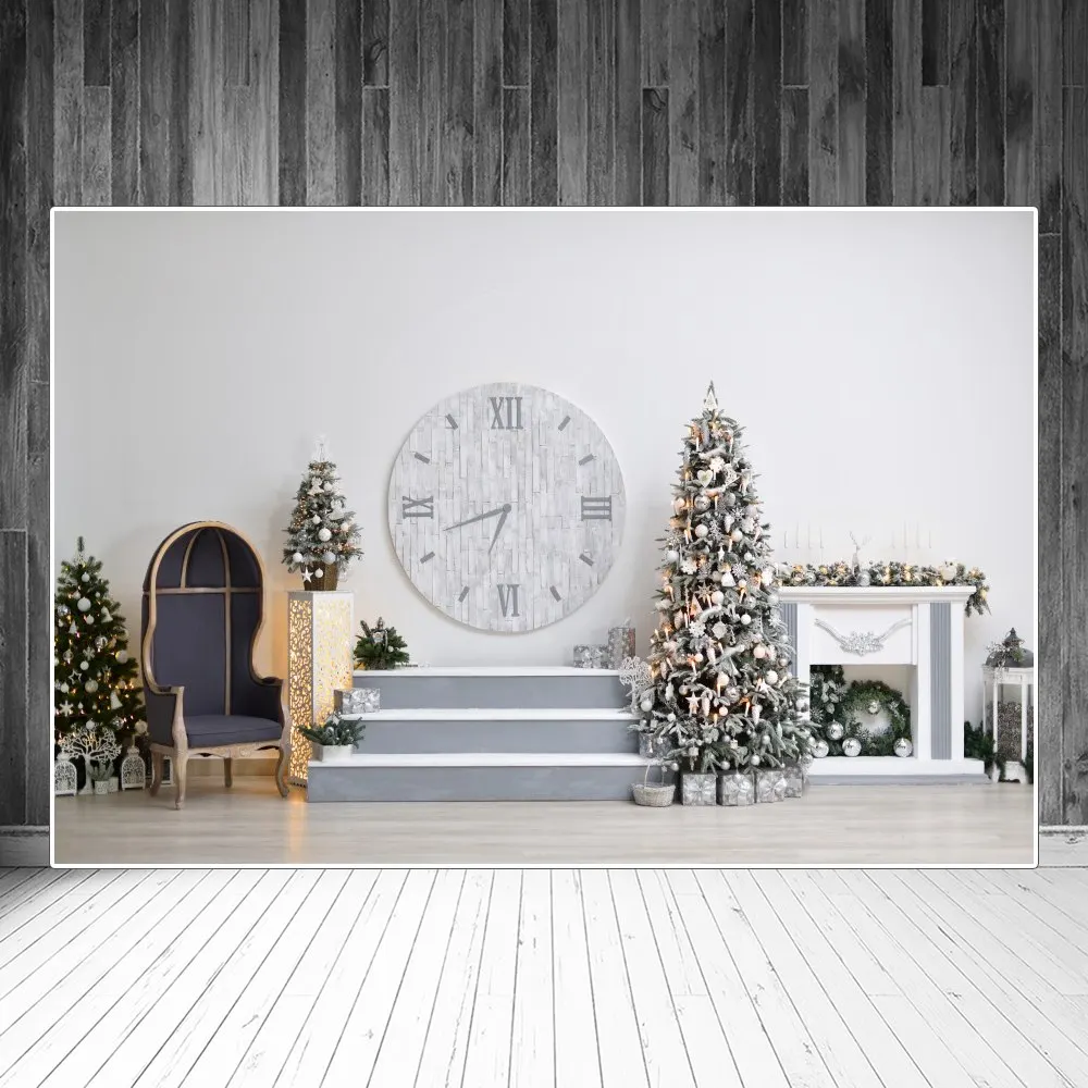 Фон для фотосъемки с изображением рождественской фотобудки, лестницы, гирлянды, камина
Фон для фотосъемки с изображением рождественской фотобудки, лестницы, гирлянды, камина