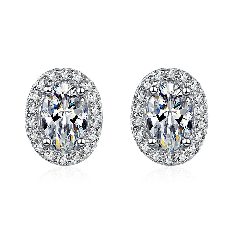 wz00725 Lefei Fashion Trendy Luxury Diamond-set Classic Moissanite Oval Earring For Women Real 925 Sterling Silver Party Jewelry
wz00725 Lefei Fashion Trendy Luxury Diamond-set Classic Moissanite Oval Earring For Women Real 925 Sterling Silver Party Jewelry