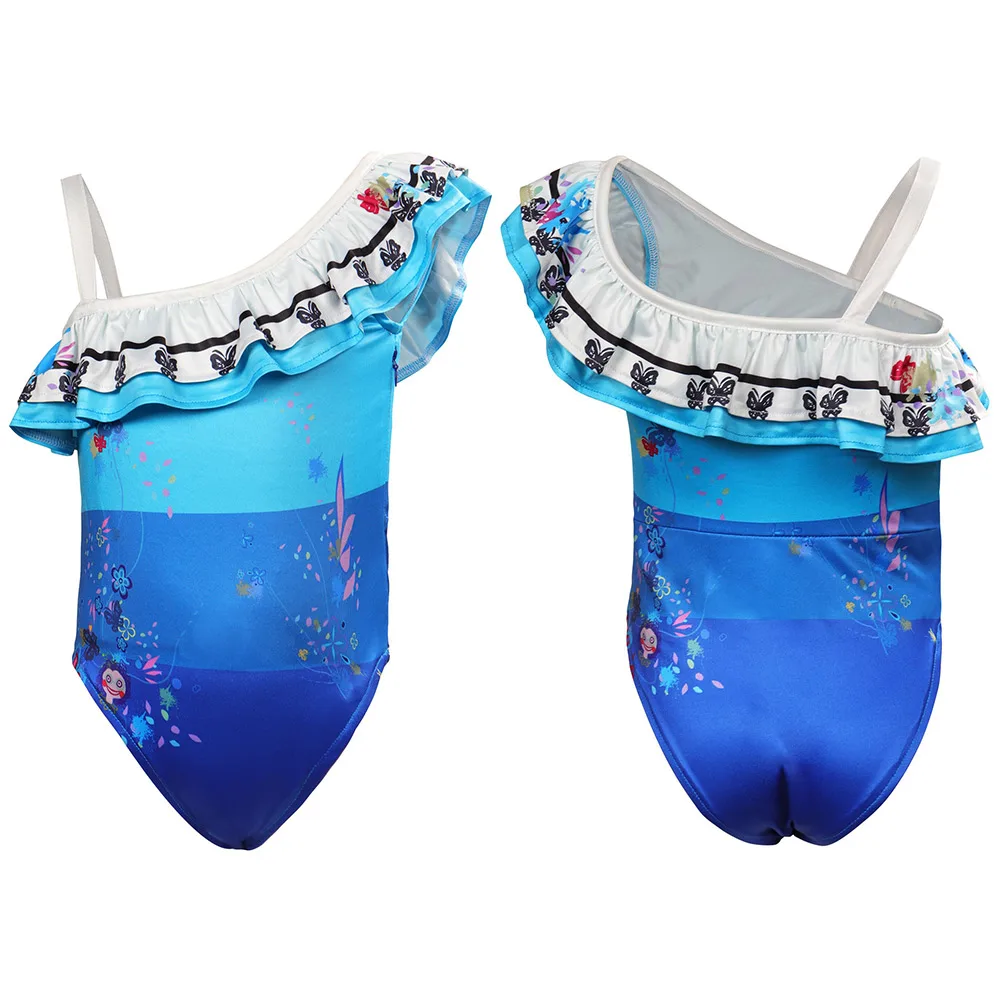 Kids Girls Mirabel Cosplay Costume Swimsuit Jumpsuit Bodysuit Outfits Halloween Carnival Suit For Children
Kids Girls Mirabel Cosplay Costume Swimsuit Jumpsuit Bodysuit Outfits Halloween Carnival Suit For Children