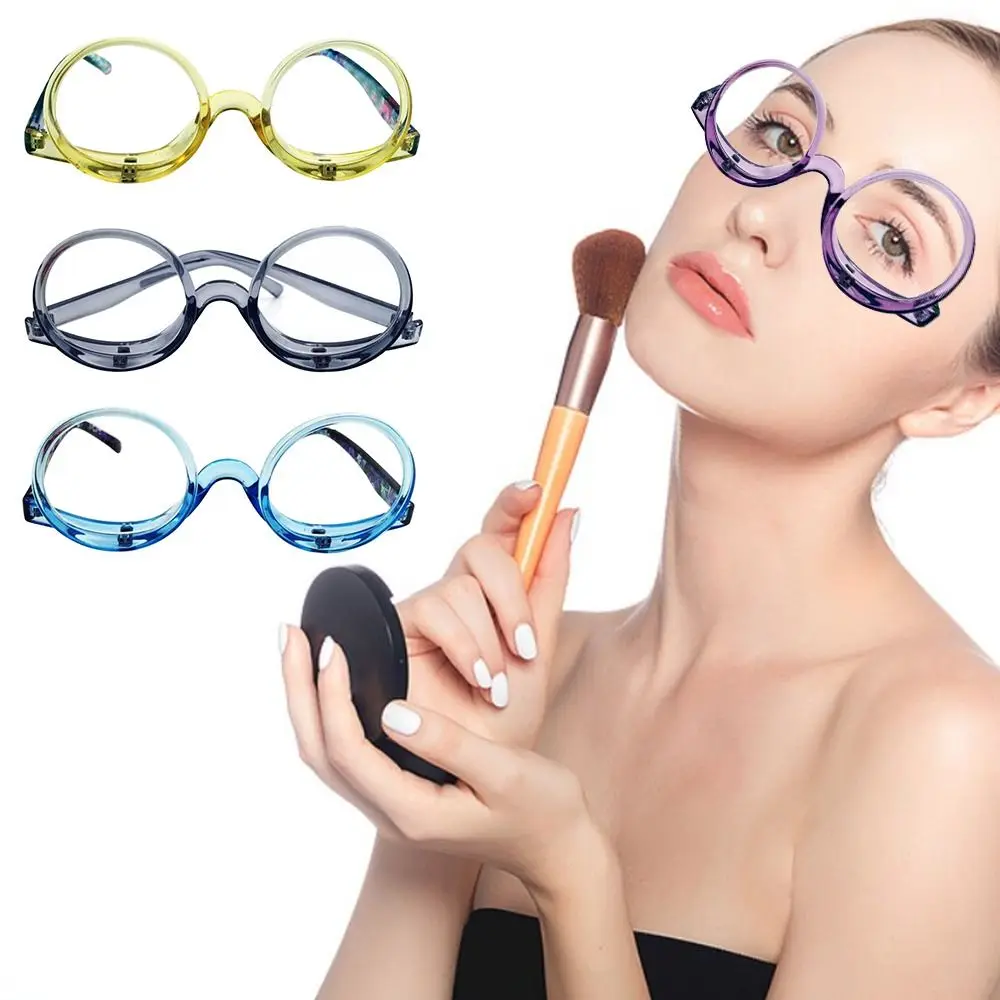 +1.00~+4.0 Diopter Eyewear Woman Folding Eyeglasses Rotating Makeup Reading Glasses Magnifying Glasses Cosmetic Glasses 
+1.00~+4.0 Diopter Eyewear Woman Folding Eyeglasses Rotating Makeup Reading Glasses Magnifying Glasses Cosmetic Glasses