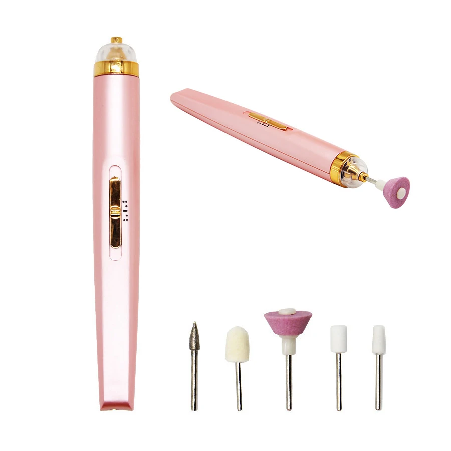 Electric Nail Drill Machine Nail Grinder Polishing Machine Portable Mini Electric Manicure Art Pen Tools For Gel Removal 1 Set
Electric Nail Drill Machine Nail Grinder Polishing Machine Portable Mini Electric Manicure Art Pen Tools For Gel Removal 1 Set