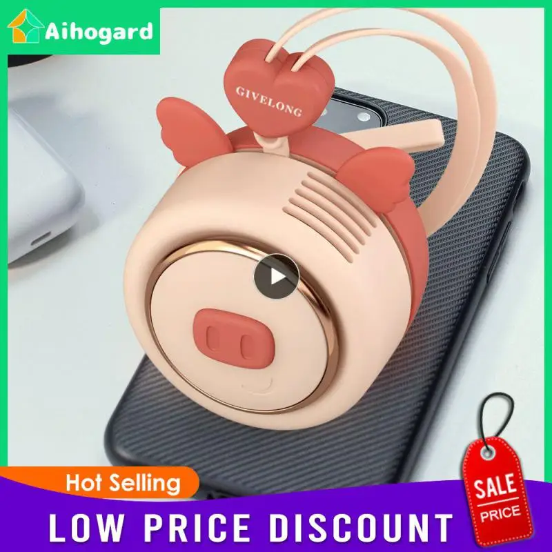 3rd Gear Adjustment Handheld Leafless Fan Summer Bladeless Fans Portable Usb Charging Cartoon Hanging Neck Air Cooler Low Noise
3rd Gear Adjustment Handheld Leafless Fan Summer Bladeless Fans Portable Usb Charging Cartoon Hanging Neck Air Cooler Low Noise