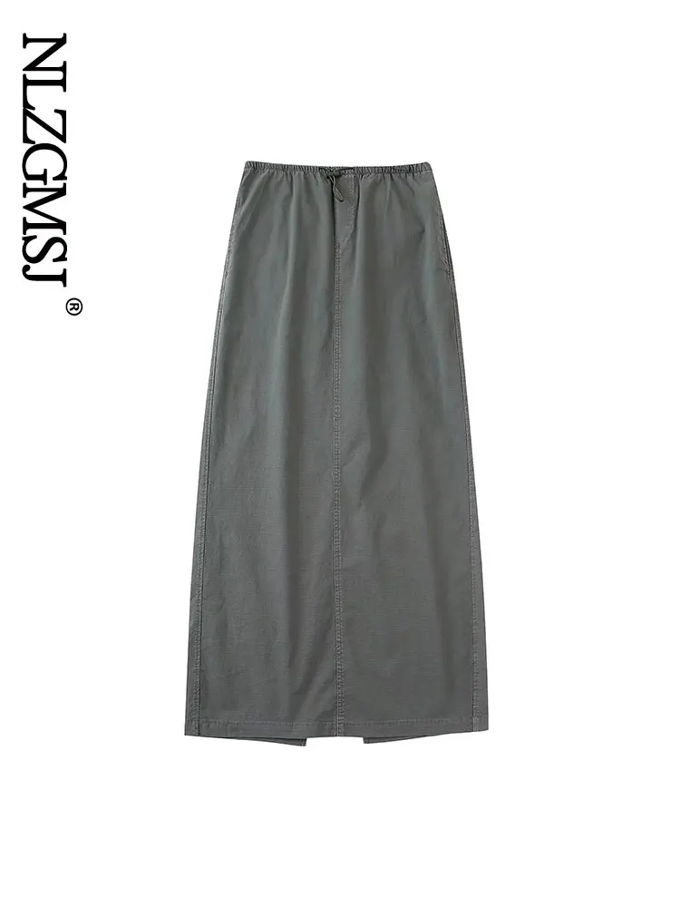 Nlzgmsj 2022 High Waist Elastic Mid Calf Skirts Women Solid Temperament Jupe Femme Casual All-match Literary Faldas Mujer
Nlzgmsj 2022 High Waist Elastic Mid Calf Skirts Women Solid Temperament Jupe Femme Casual All-match Literary Faldas Mujer