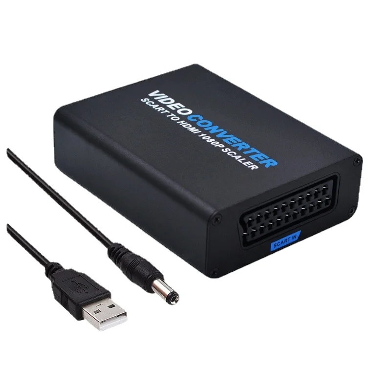 SCART To HDMI Converter - Game Adapter with High Definition Video Conversion and Video Conversion Box
SCART To HDMI Converter - Game Adapter with High Definition Video Conversion and Video Conversion Box