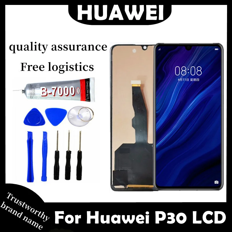 6.1" Super For Huawei P30 LCD Display ELE-L04 ELE-L29 ELE-L09 LCD Screen Replacement For Huawei P30 ELE-AL00 Display
6.1" Super For Huawei P30 LCD Display ELE-L04 ELE-L29 ELE-L09 LCD Screen Replacement For Huawei P30 ELE-AL00 Display