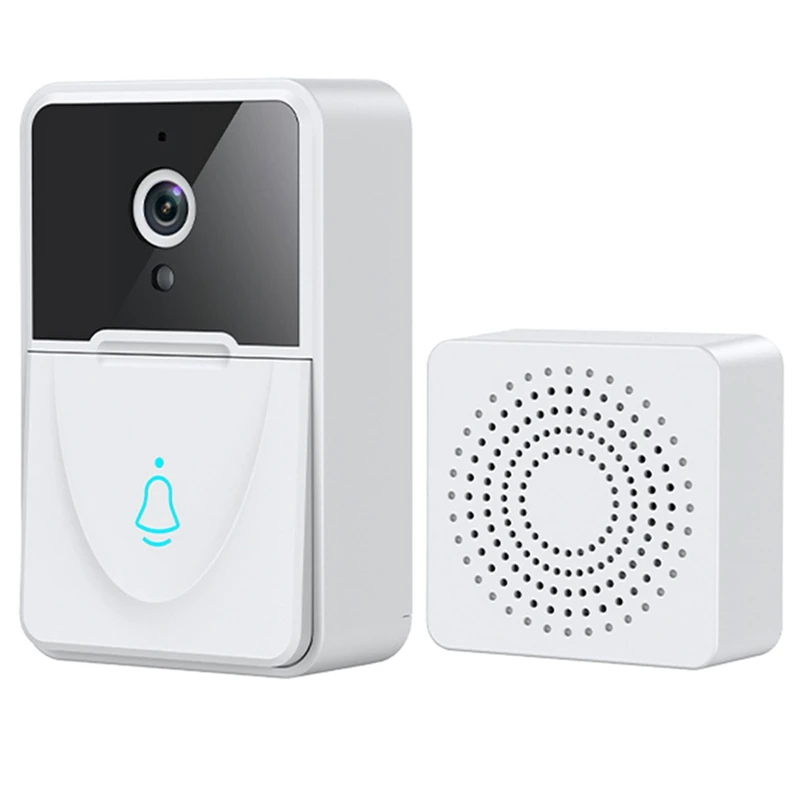 

Video Doorbell Smart Doorbell Wifi Wireless Chime Bell Home Security Alarm Night Vision Remote Monitoring Camera