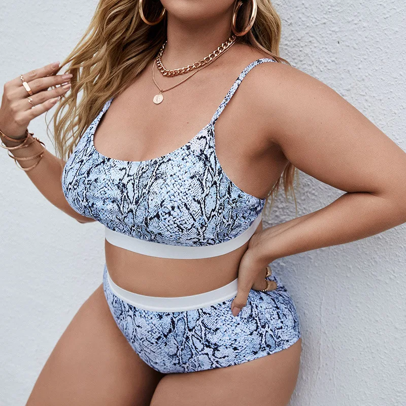 Two-piece-swimsuit Plus Size Woman 2022 New Fashion Leopard Print Sexy Bikinis Set Big Size Plus Up Bathing Suit
Two-piece-swimsuit Plus Size Woman 2022 New Fashion Leopard Print Sexy Bikinis Set Big Size Plus Up Bathing Suit