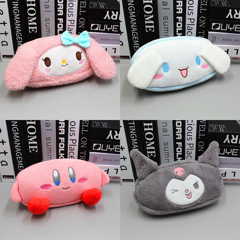 Sanrioes Cinnamoroll Mymelody Kuromi Kirby сумка для хранения канцелярская сумка Kawaii аниме плюшевая косметичка детские игрушки подарок
Sanrioes Cinnamoroll Mymelody Kuromi Kirby сумка для хранения канцелярская сумка Kawaii аниме плюшевая косметичка детские игрушки подарок