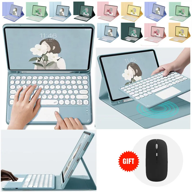 For Samsung Keyboard Case Galaxy Tab S6 Lite 10.4 2020 2022 SM-P610 P615 P619 Magnetic Touchpad Keyboard Case with Pen Holder
For Samsung Keyboard Case Galaxy Tab S6 Lite 10.4 2020 2022 SM-P610 P615 P619 Magnetic Touchpad Keyboard Case with Pen Holder