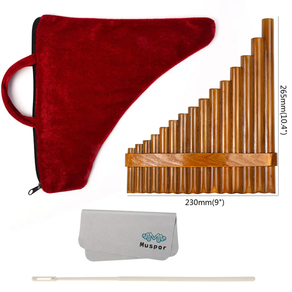 15 Pipes Pan Flute G Key High Quality Pan Pipes Woodwind Instrument Bamboo Chinese Traditional Instrument Pan Flute Set
15 Pipes Pan Flute G Key High Quality Pan Pipes Woodwind Instrument Bamboo Chinese Traditional Instrument Pan Flute Set