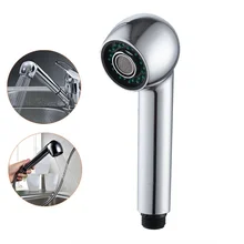 Kitchen Handheld Pull Out Faucet Water Sprayer Head G1/2 Mixer Tap Bathroom Faucet Replacement Shower Head Mutifuction Nozzle