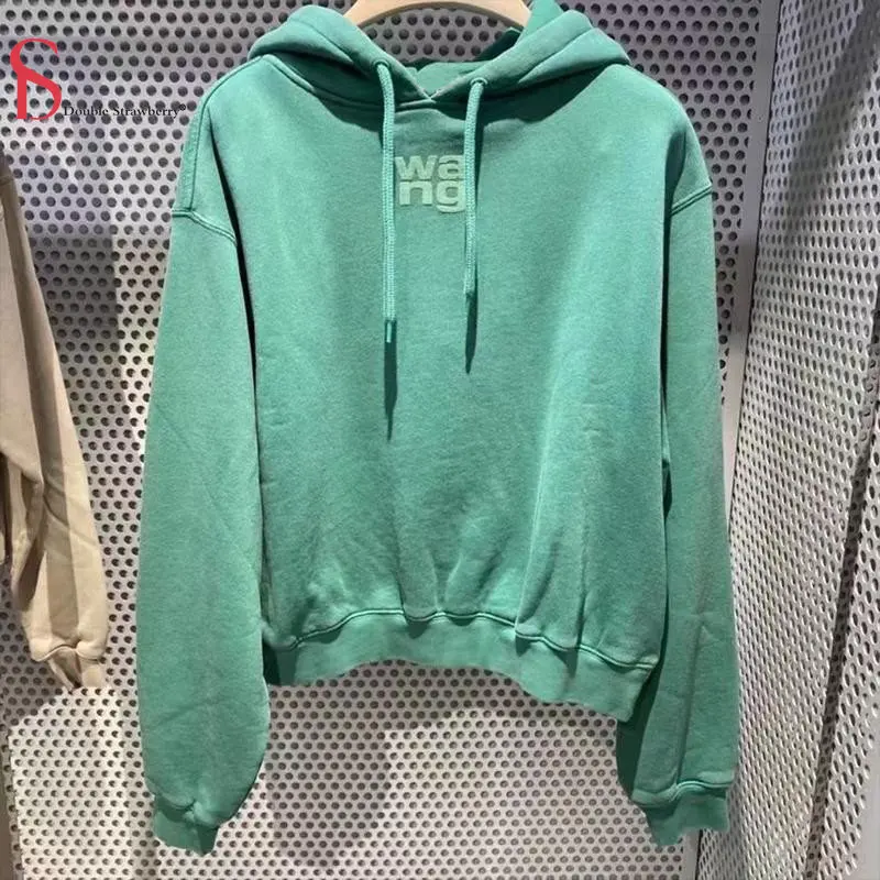 Winter Women's Aw Wang Autumn and Winter Letter Print Long Sleeve Hooded Sweatshirt Pants Set Crew Neck Sweatshirt
Winter Women's Aw Wang Autumn and Winter Letter Print Long Sleeve Hooded Sweatshirt Pants Set Crew Neck Sweatshirt