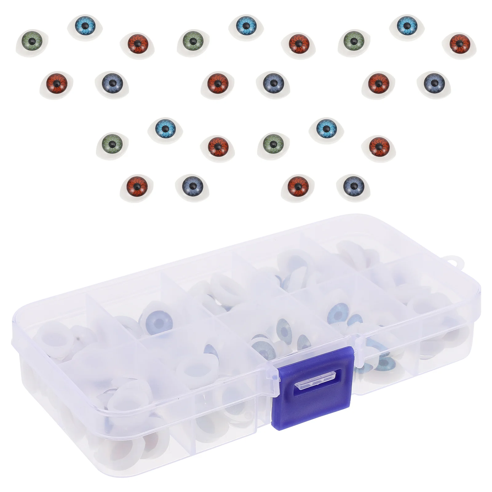 100 Pcs Boxed Artificial Eyeball Eyeballs Acrylic Trick Treat Craft Supplies
100 Pcs Boxed Artificial Eyeball Eyeballs Acrylic Trick Treat Craft Supplies