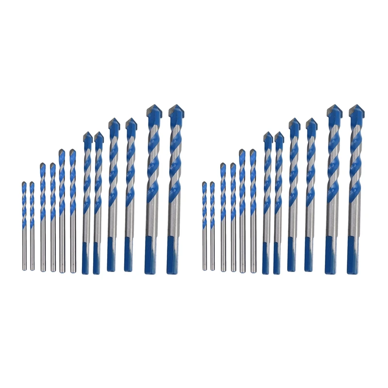 Retail 24 Pcs Masonry Drill Bits Set 3Mm To 12Mm Carbide Twist Tips For WALL, BRICK, CEMENT, CONCRETE, GLASS, WOOD)
Retail 24 Pcs Masonry Drill Bits Set 3Mm To 12Mm Carbide Twist Tips For WALL, BRICK, CEMENT, CONCRETE, GLASS, WOOD)