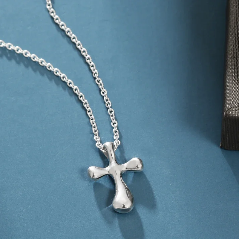 S925 Sterling Silver Pendant Necklace Simple Fashion High Quality Jewelry Gift
S925 Sterling Silver Pendant Necklace Simple Fashion High Quality Jewelry Gift
