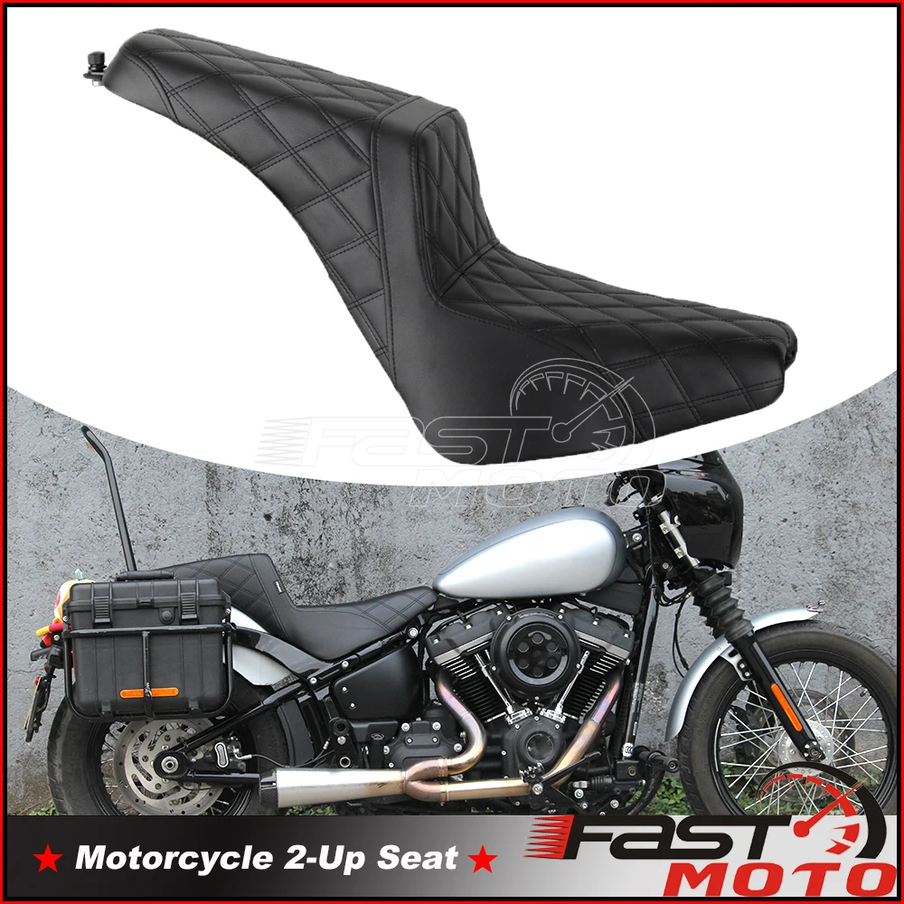 Motorcycle Driver Passenger 2-Up Seat Cushion For Harley Softail Street Bob FXBB Slim FLSL Standard FXST Deluxe FLDE FLHC Black
Motorcycle Driver Passenger 2-Up Seat Cushion For Harley Softail Street Bob FXBB Slim FLSL Standard FXST Deluxe FLDE FLHC Black