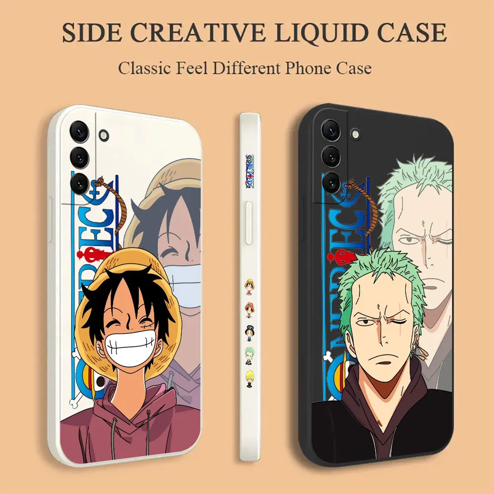 Anime O-One Piece Luffy Zoro Phone Case For Samsung Galaxy S23 S22 S21 S20 Fe Ultra Plus 5G S11 S10 S10E S9 S8 Plus Liquid Cover
Anime O-One Piece Luffy Zoro Phone Case For Samsung Galaxy S23 S22 S21 S20 Fe Ultra Plus 5G S11 S10 S10E S9 S8 Plus Liquid Cover