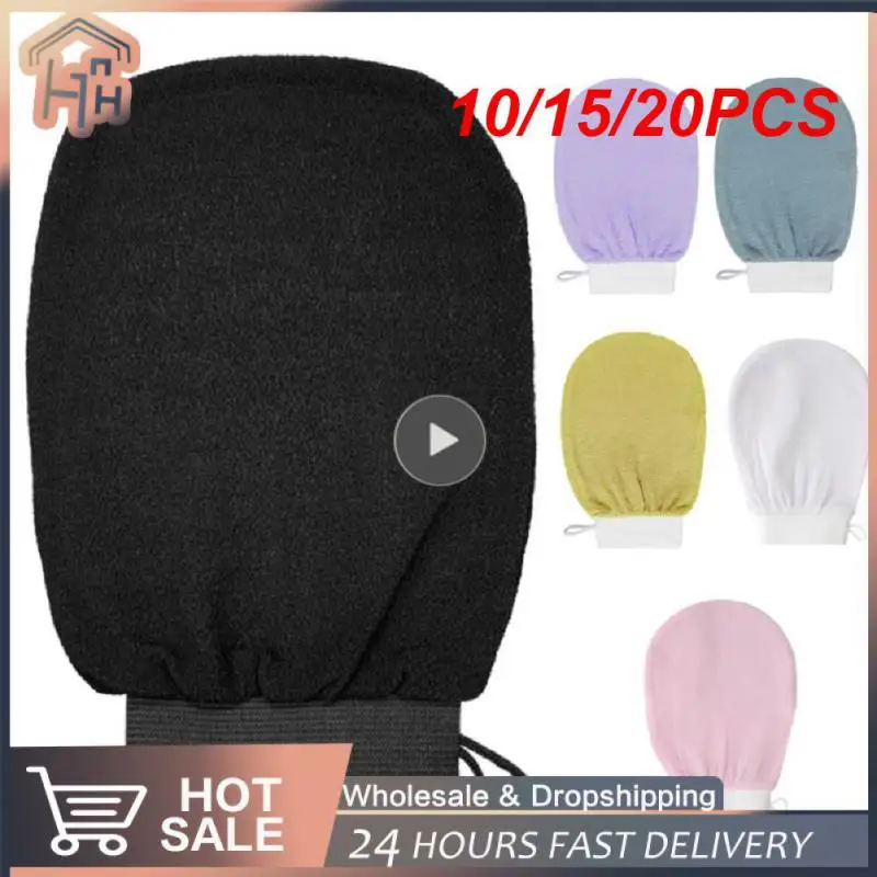 10/15/20PCS Exfoliate Peeling Glove Towel Korean Exfoliating Bath Removal Dead Skin Bath Gloves Scrubbing 
10/15/20PCS Exfoliate Peeling Glove Towel Korean Exfoliating Bath Removal Dead Skin Bath Gloves Scrubbing