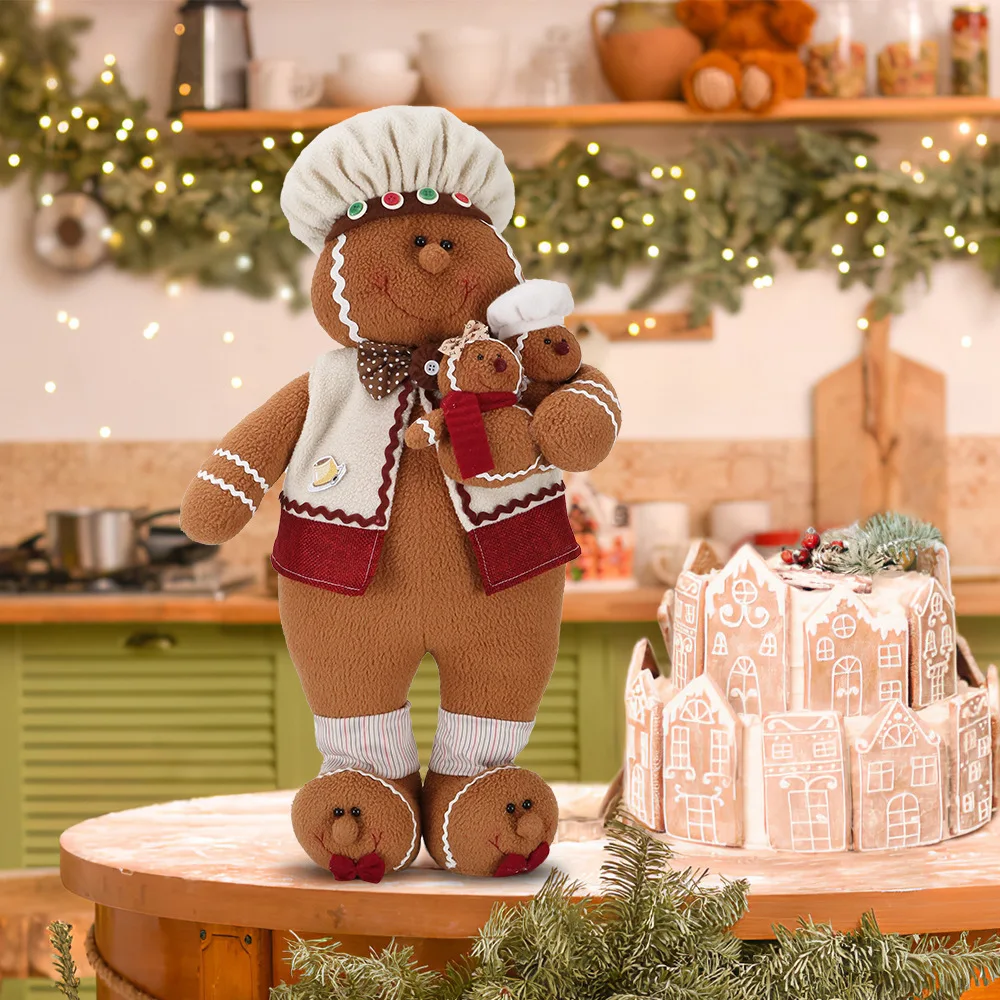 54cm Plush Gingerbread Man Doll Pendant Party Ornaments New Year Kids Gift 2023 Christmas Decorations Home Room Decor Supplies
54cm Plush Gingerbread Man Doll Pendant Party Ornaments New Year Kids Gift 2023 Christmas Decorations Home Room Decor Supplies