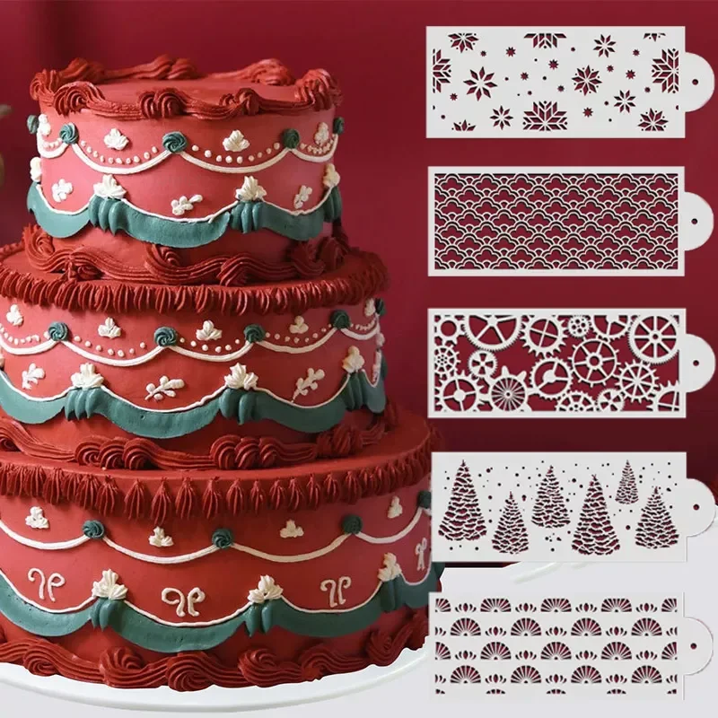 New Fondant Stencils Lace Flower Spike Pattern Style Cake Stamp Embossing Mold Wedding Cake Decoration Edge Template Baking Tool
New Fondant Stencils Lace Flower Spike Pattern Style Cake Stamp Embossing Mold Wedding Cake Decoration Edge Template Baking Tool
