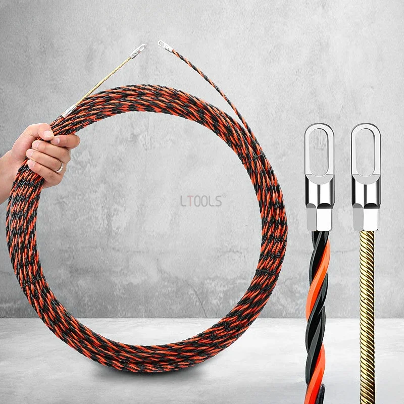 1pc Electrical Wire Threader 10/15/20/25/30/50M Electrician Threading Device Wire Cable Running Puller Lead Construction Tools
1pc Electrical Wire Threader 10/15/20/25/30/50M Electrician Threading Device Wire Cable Running Puller Lead Construction Tools