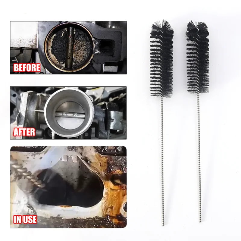 Cleaning Brush for Car Door Valve Carbon Deposit Automobile Engine Air Inlet Cleaning Tool Combustion Chamber Cylinder Cleaning 
Cleaning Brush for Car Door Valve Carbon Deposit Automobile Engine Air Inlet Cleaning Tool Combustion Chamber Cylinder Cleaning