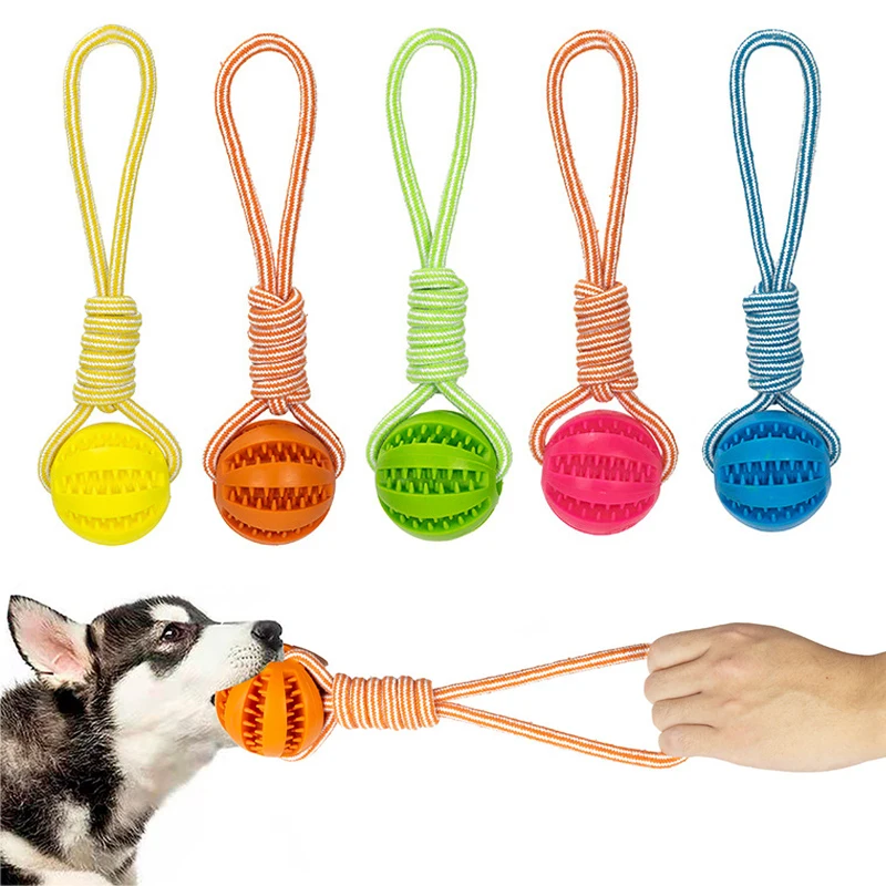 Dog Toys Treat Balls Interactive Hemp Rope Rubber Leaking Balls for Small Dogs Chewing Bite Resistant Toys Pet Tooth Cleaning
Dog Toys Treat Balls Interactive Hemp Rope Rubber Leaking Balls for Small Dogs Chewing Bite Resistant Toys Pet Tooth Cleaning