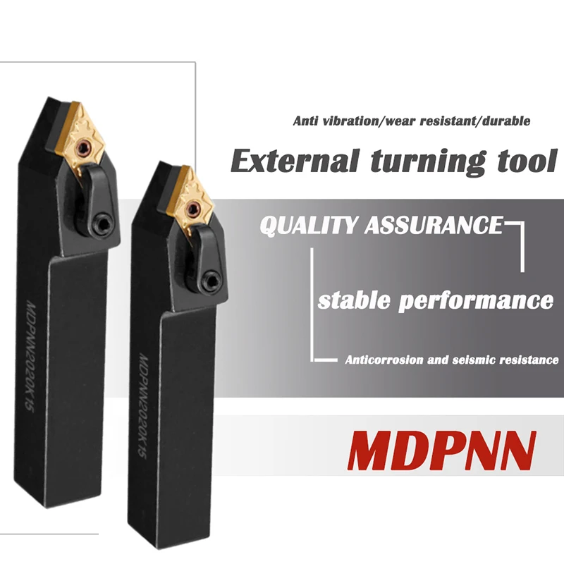 1PCS MDPNN 1616H11 MDPNN202K11 MDPNN2525M11 MDPNN2020K15 MDPNN2525M15 MDPNN3232P15 External Turning Tool Holder Lathe Tools
1PCS MDPNN 1616H11 MDPNN202K11 MDPNN2525M11 MDPNN2020K15 MDPNN2525M15 MDPNN3232P15 External Turning Tool Holder Lathe Tools