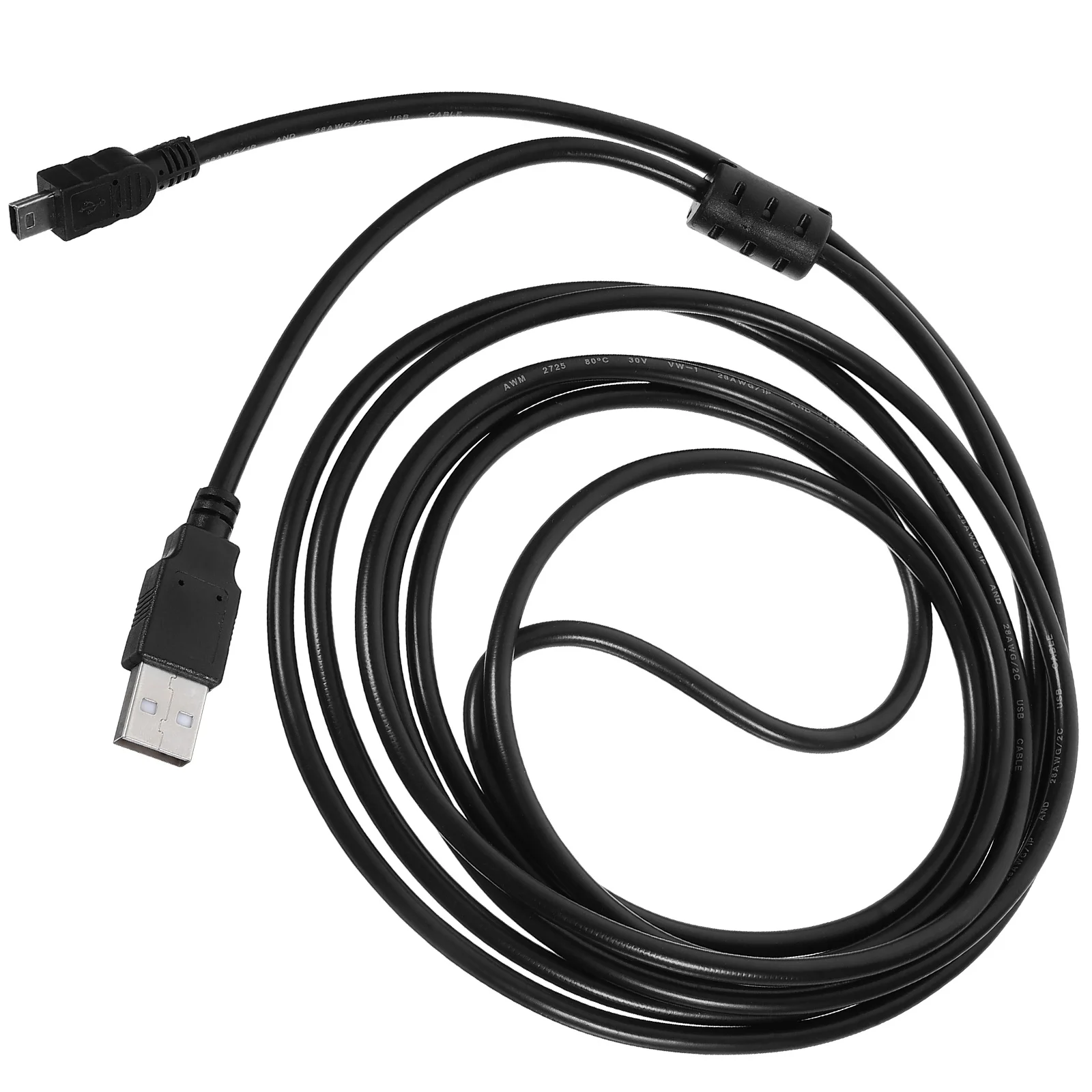 Phone Mini USB Charging Cable Short Telephone 5 Pin Cord Plastic Accessory to Supply for Data Transfer
Phone Mini USB Charging Cable Short Telephone 5 Pin Cord Plastic Accessory to Supply for Data Transfer