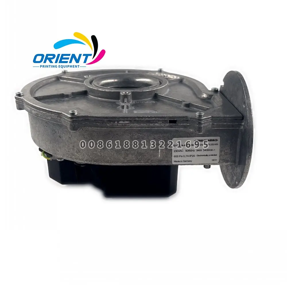 F2.1015.2521 Blower G1G144-AF25-09 Original Factory For Heidelberg Printing Machine SM74 CD74
F2.1015.2521 Blower G1G144-AF25-09 Original Factory For Heidelberg Printing Machine SM74 CD74