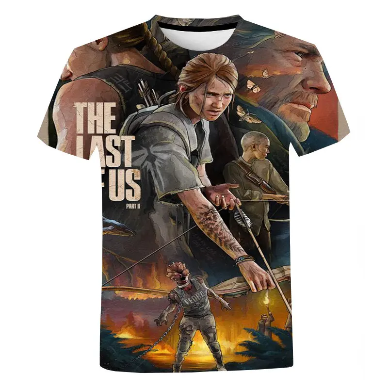 Футболка Мужская/женская с 3D принтом The Last of Us, уличная одежда в стиле Харадзюку, модная повседневная футболка оверсайз
Футболка Мужская/женская с 3D принтом The Last of Us, уличная одежда в стиле Харадзюку, модная повседневная футболка оверсайз