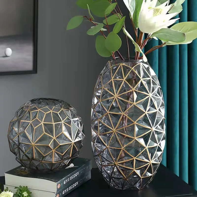 Light Luxury Nordic Glass Vase Living Room Decoration Flowers Arrangement Creative Flower Vase Home Decoration Accessories
Light Luxury Nordic Glass Vase Living Room Decoration Flowers Arrangement Creative Flower Vase Home Decoration Accessories
