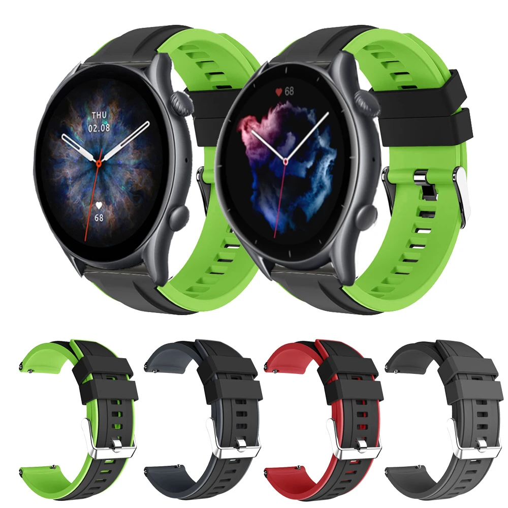 For Huami Amazfit GTR 3 Pro Smart Watch Band 22mm Silicone Sport Bracelet For Amazfit GTR 3 2 2E/GTR 47mm/Stratos 2 2S 3 Strap
For Huami Amazfit GTR 3 Pro Smart Watch Band 22mm Silicone Sport Bracelet For Amazfit GTR 3 2 2E/GTR 47mm/Stratos 2 2S 3 Strap