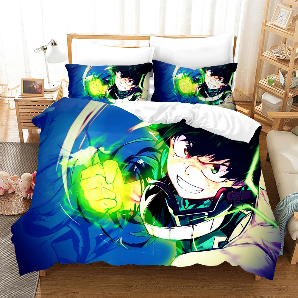 My Hero Academia Bedding Set Anime Duvet Cover Sets Linen Twin Queen King Single Size Dropshipping Comforter Bed
My Hero Academia Bedding Set Anime Duvet Cover Sets Linen Twin Queen King Single Size Dropshipping Comforter Bed
