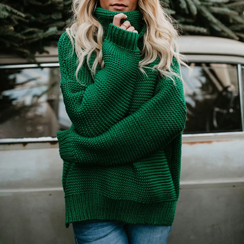 Winter clothes women 2022 pull femme luxe sweater thick line women's sweater high collar pullover knitted sweater women
Winter clothes women 2022 pull femme luxe sweater thick line women's sweater high collar pullover knitted sweater women