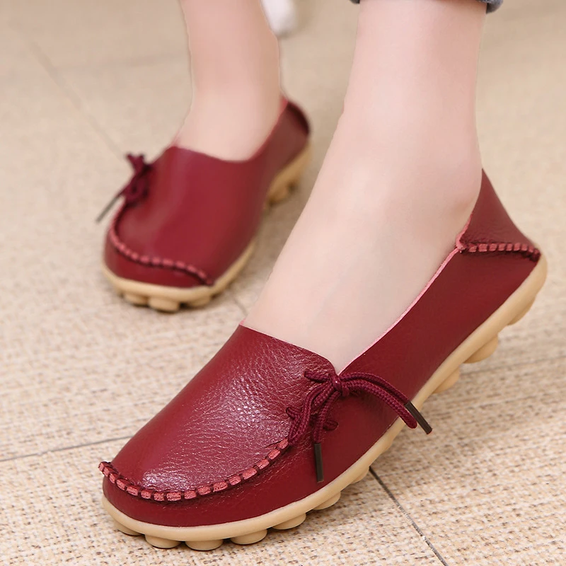 Summer Women Slipony Genuine Leather Women's Shoe Slip On Ballet Moccasins Ballet Woman Shoes 24 Colors zapatos de mujer 2020
Summer Women Slipony Genuine Leather Women's Shoe Slip On Ballet Moccasins Ballet Woman Shoes 24 Colors zapatos de mujer 2020