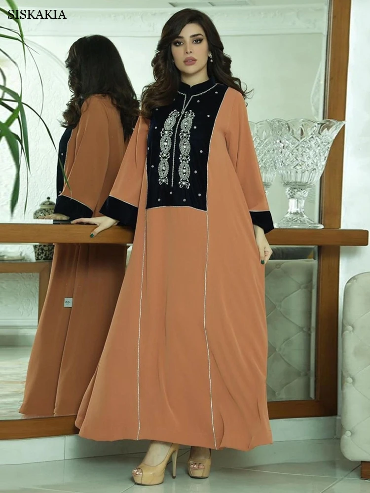 Женский мусульманский вечерний костюм Moroco Abaya, мусульманские Вечерние платья с цветочной вышивкой и блестками, комплект из 2 предметов, Eid, н...
Женский мусульманский вечерний костюм Moroco Abaya, мусульманские Вечерние платья с цветочной вышивкой и блестками, комплект из 2 предметов, Eid, н...